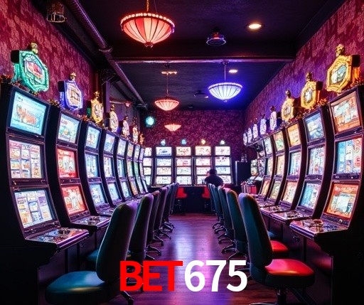 Interface moderna da plataforma bet675